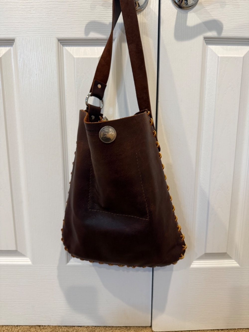 Beautiful Cowhide shoulder bag - Picture 3 of 6
